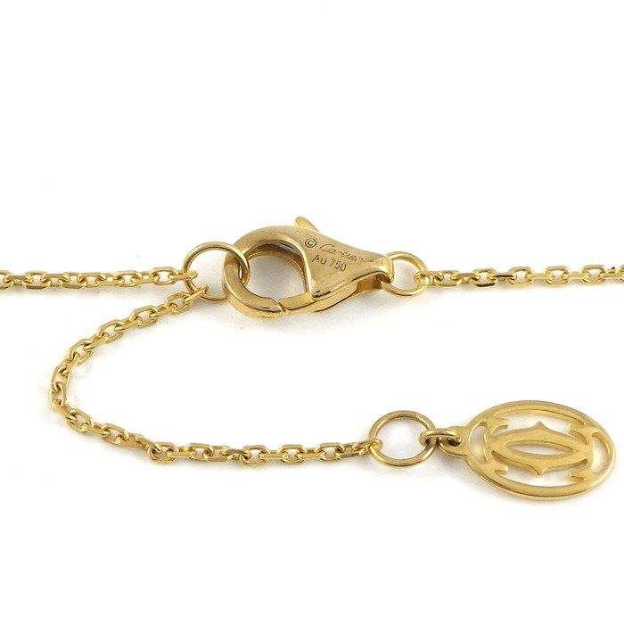 Cartier Necklace D'amour Mini Model XS Diamants Legers Diamond 18k Yellow Gold — view 3