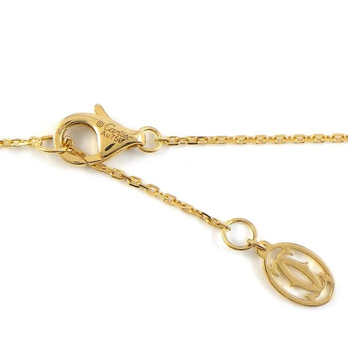 Cartier Bracelet D'amour Mini Model XS Diamants Legers Diamond 18k Yellow Gold — view 3