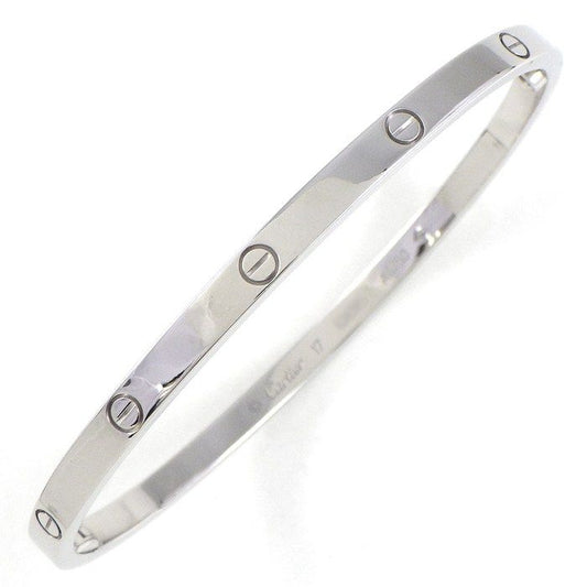 Cartier Bracelet Love Small Model SM 18k White Gold 17