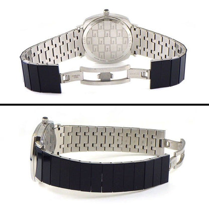 Gucci Watch Grip 157.3 Date White Dial Black Pvd SS Quartz Analog — view 3