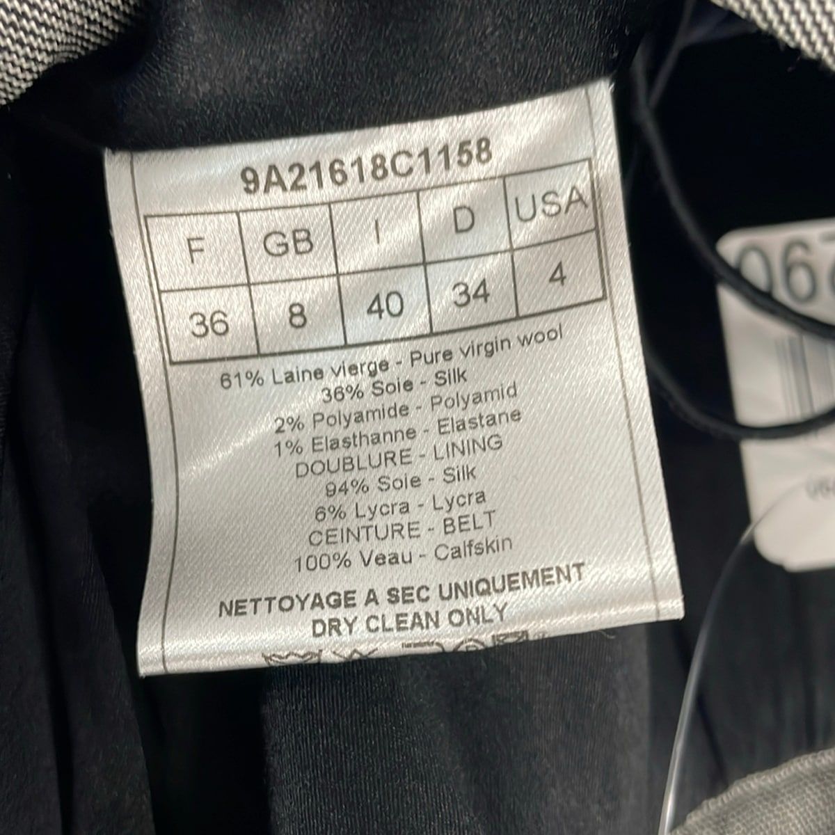 Dior Dress 4 Gray Short Sleeve Long XL — view 5