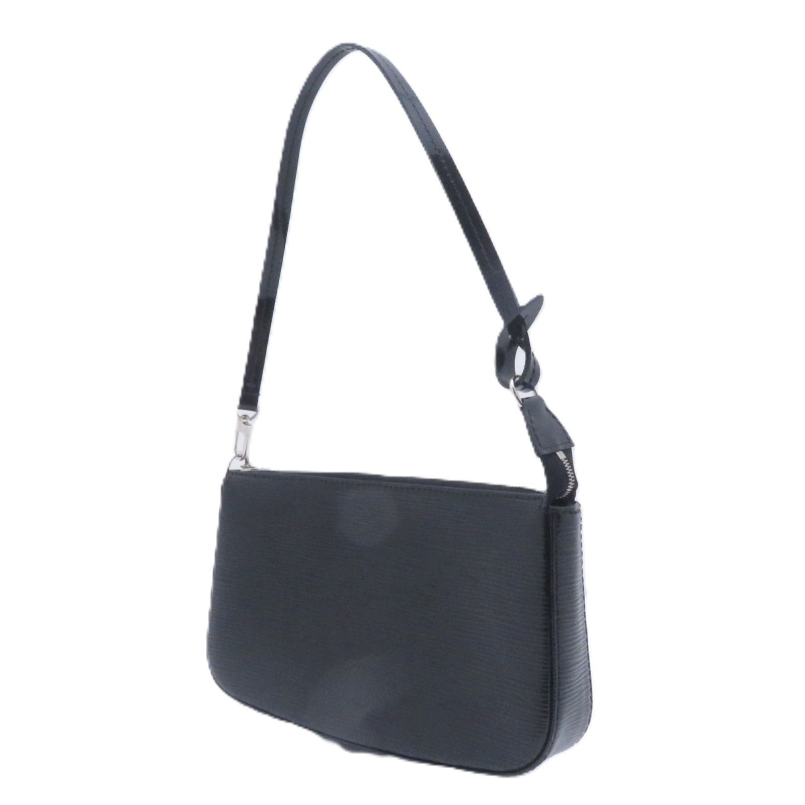 Louis Vuitton Pochette Accessoires Epi Electric Noir Handbag Black — view 3