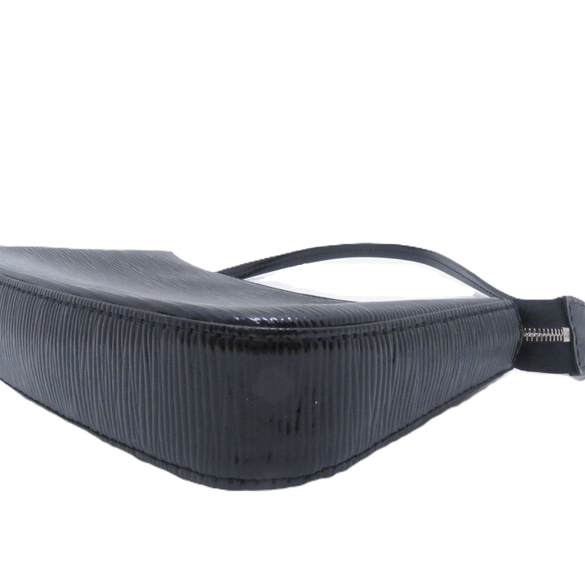 Louis Vuitton Pochette Accessoires Epi Electric Noir Handbag Black — view 5