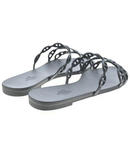 Hermes Sandals Black — view 2