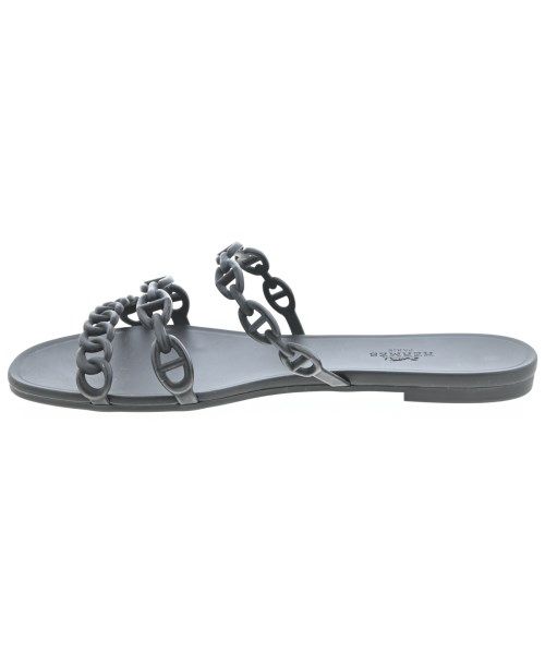 Hermes Sandals Black — view 4