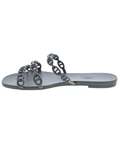 Hermes Sandals Black — view 4