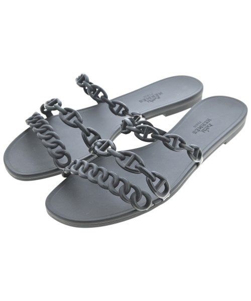 Hermes Sandals Black