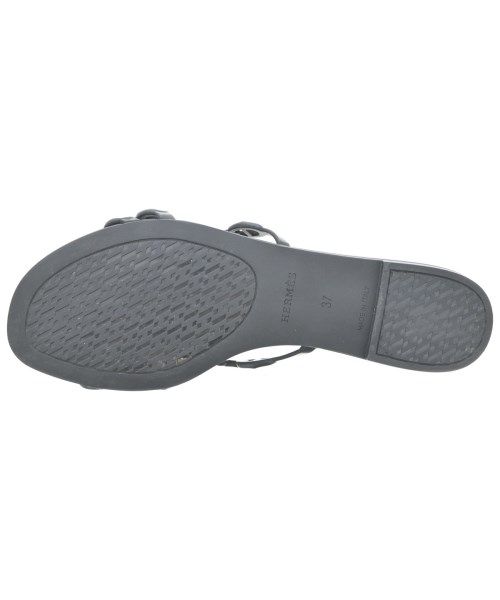 Hermes Sandals Black — view 3
