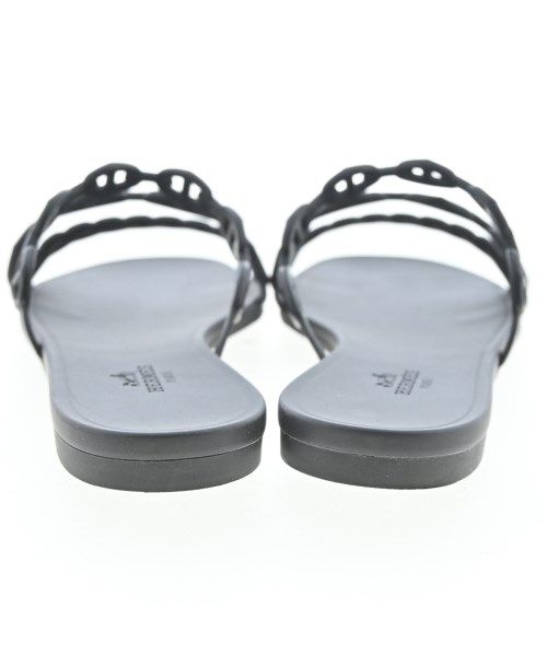 Hermes Sandals Black — view 7
