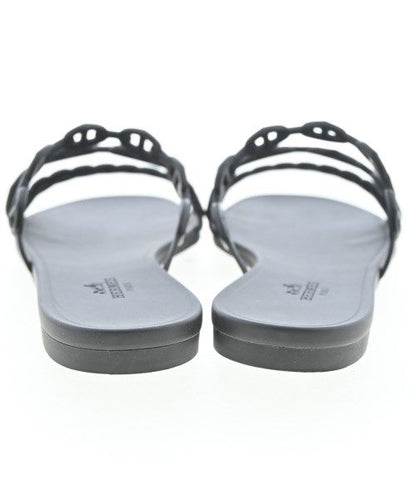 Hermes Sandals Black — view 7