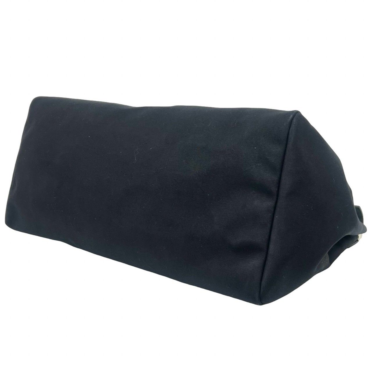 Hermes Herbag GM Toile Officier Leather Boston Bag Black — view 8