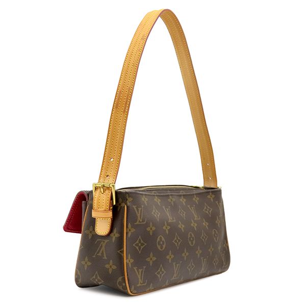 Louis Vuitton Shoulder Bag Viva-Cite MM Monogram Canvas Gold Brown — view 2