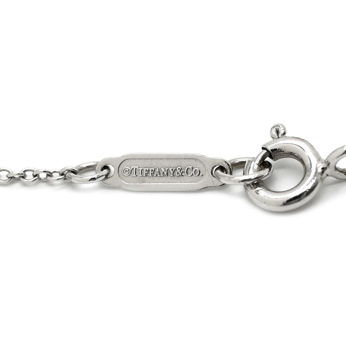 Tiffany & Co Necklace Enchant Heart Diamond Pendant Platinum Silver Rose Gold — view 6
