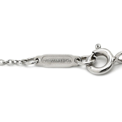 Tiffany & Co Necklace Enchant Heart Diamond Pendant Platinum Silver Rose Gold — view 6