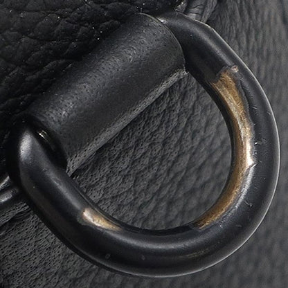 Louis Vuitton Shoulder Bag Alpha Wearable Wallet Leather Grain Calf Noir Black — view 7