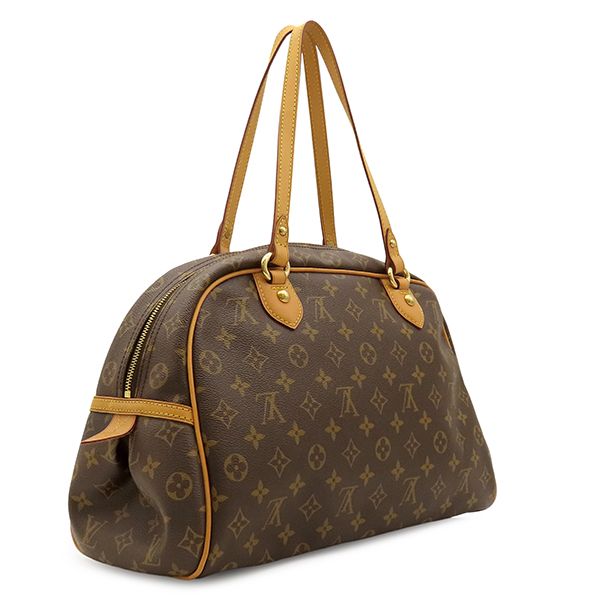 Louis Vuitton Boston Bag Montorgueil GM Monogram Canvas Gold Brown — view 2