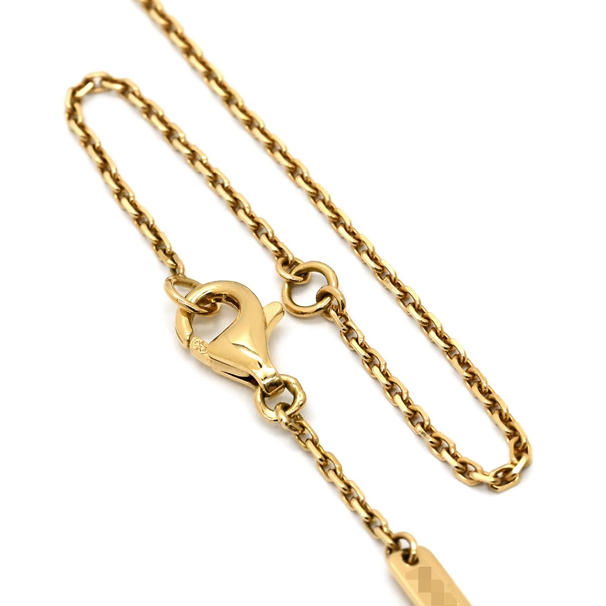 Van Cleef & Arpels Necklace Vintage Alhambra Pendant Pearl White Yellow Gold YG — view 3