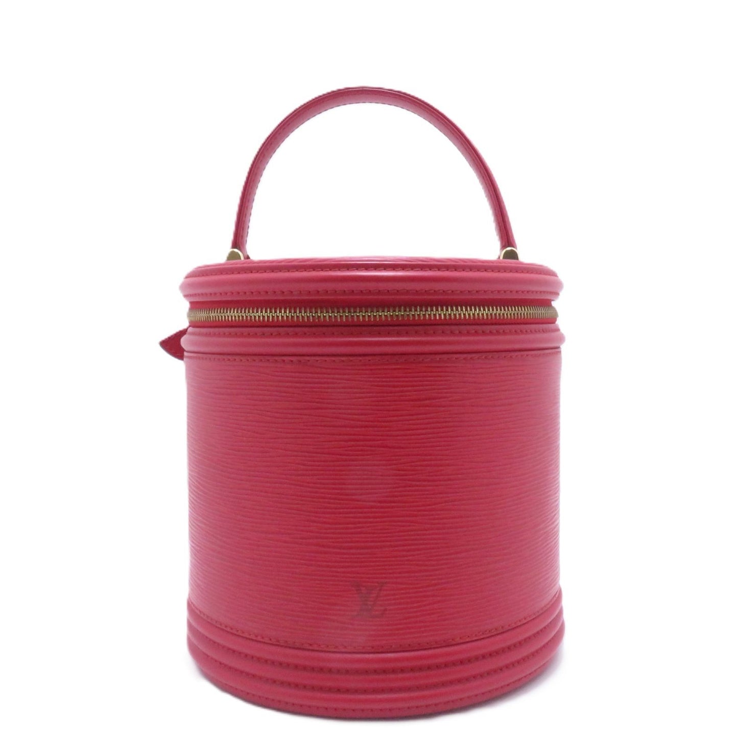 Louis Vuitton Cannes Epi Castilian Red Handbag
