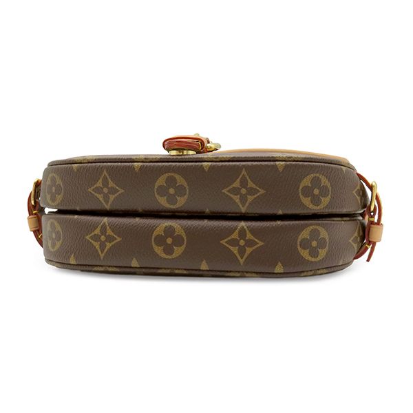 Louis Vuitton 2-Way Bag Saumur BB Monogram Canvas Gold Brown — view 3