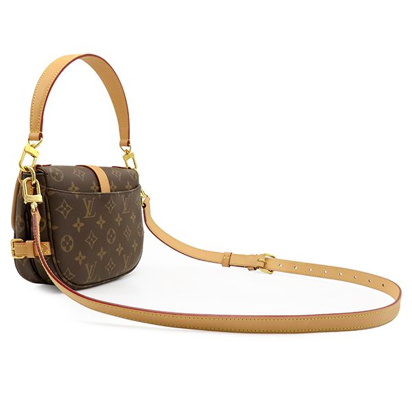 Louis Vuitton 2-Way Bag Saumur BB Monogram Canvas Gold Brown — view 2