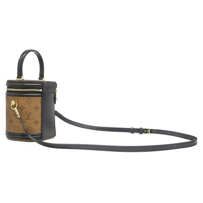 Louis Vuitton 2-Way Bag Cannes Monogram Canvas Reverse Gold Brown Handbag — view 2