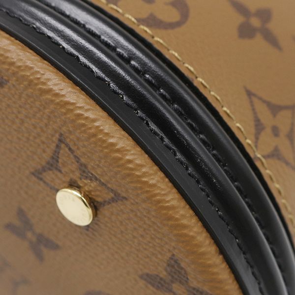Louis Vuitton 2-Way Bag Cannes Monogram Canvas Reverse Gold Brown Handbag — view 4