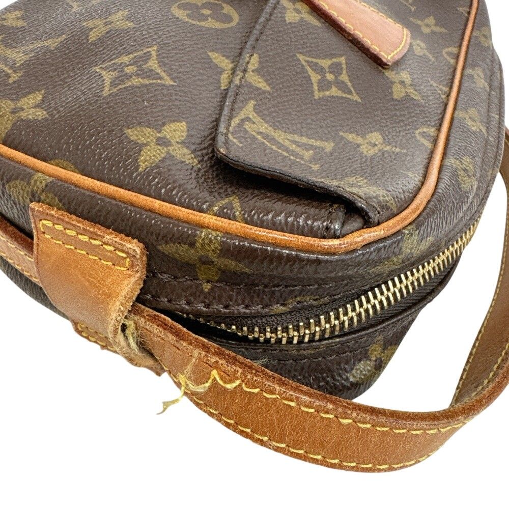 Louis Vuitton Jeune Fille PM Monogram Leather Shoulder Bag Brown — view 4