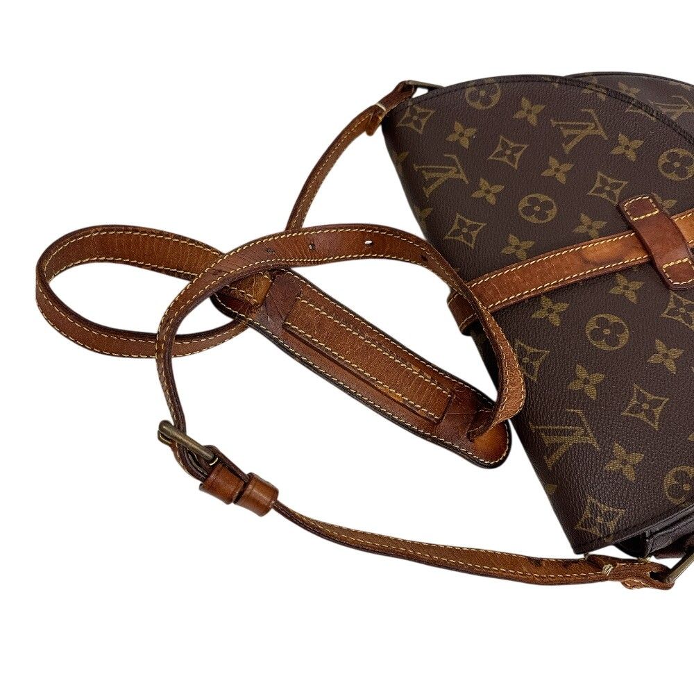 Louis Vuitton Chantilly GM Monogram Shoulder Bag Crossbody Brown — view 2