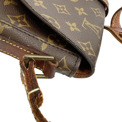 Louis Vuitton Chantilly GM Monogram Shoulder Bag Crossbody Brown — view 4