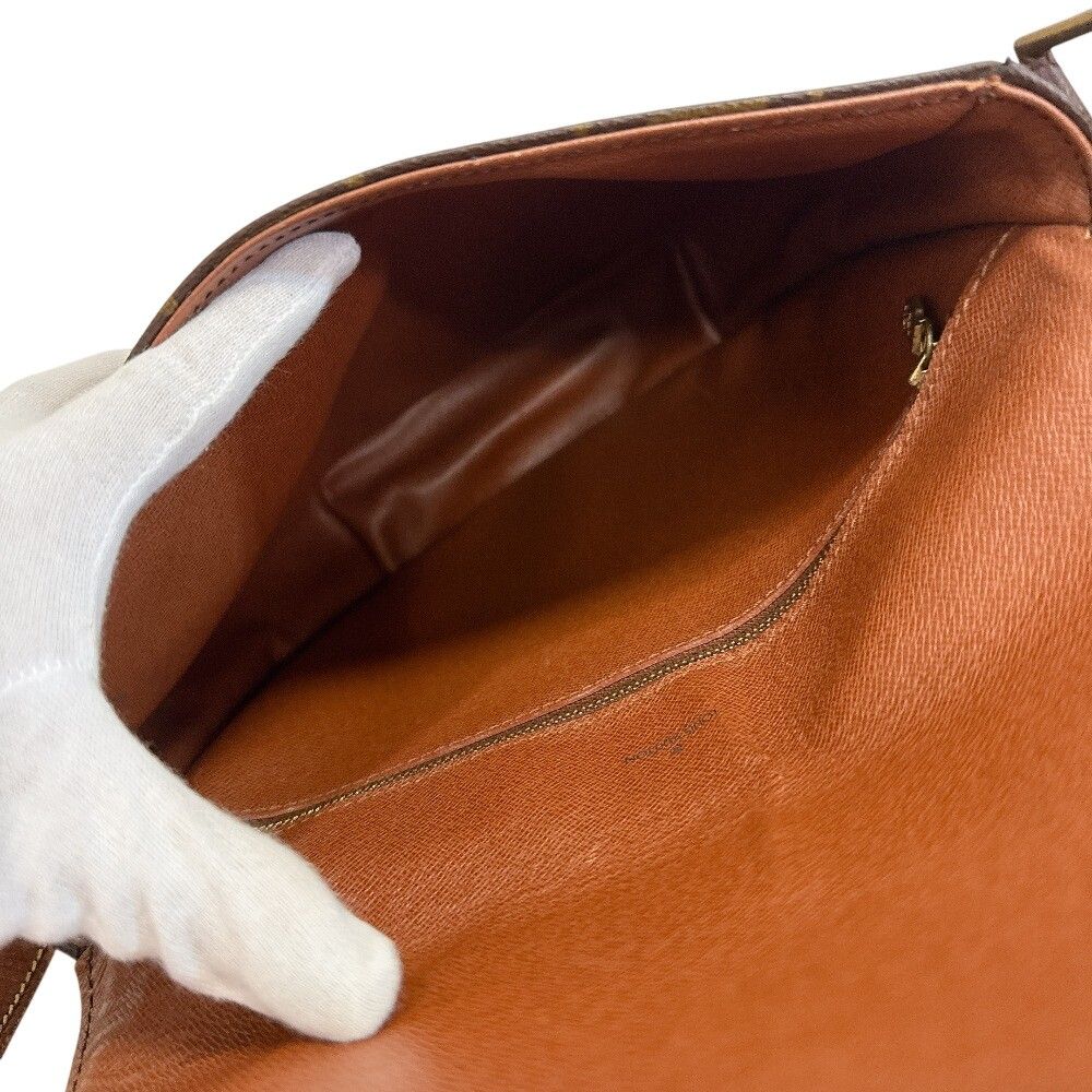Louis Vuitton Chantilly GM Monogram Shoulder Bag Crossbody Brown — view 6