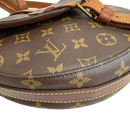 Louis Vuitton Chantilly GM Monogram Shoulder Bag Crossbody Brown — view 3