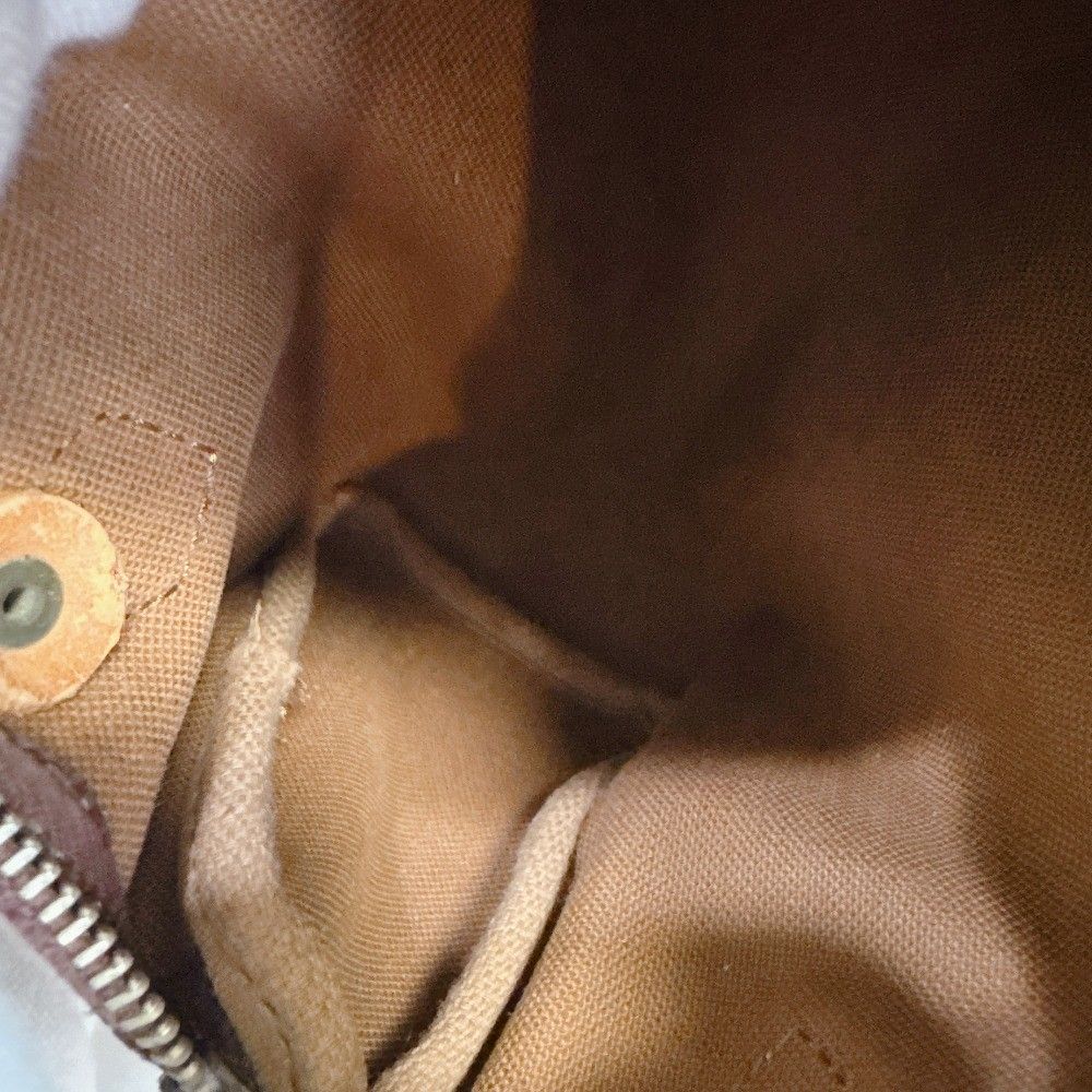 Louis Vuitton Mini Speedy Monogram Canvas Handbag Brown — view 7