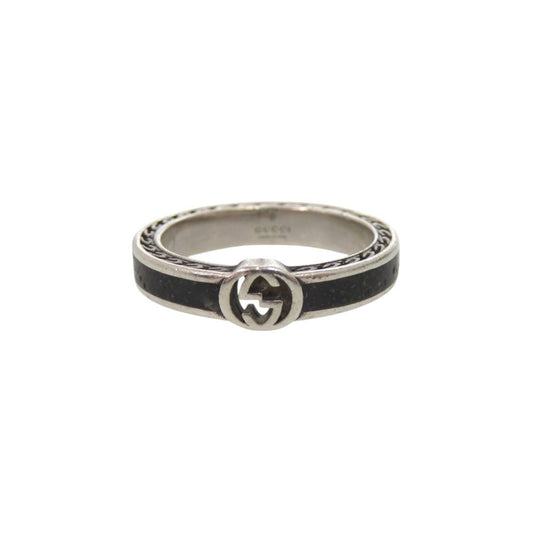Gucci Interlocking G 925 Sterling Silver Ring