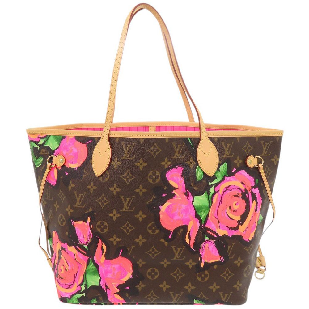 Louis Vuitton Neverfull MM Monogram Rose Tote