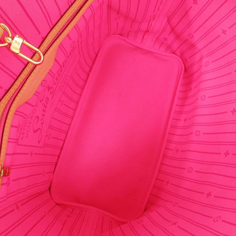 Louis Vuitton Neverfull MM Monogram Rose Tote — view 5