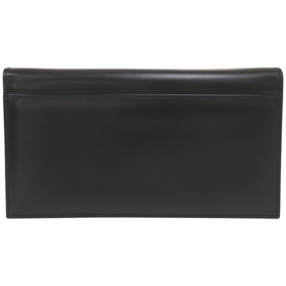 Bvlgari Logo Leather Black 2-Way Shoulder Bag Clutch — view 3