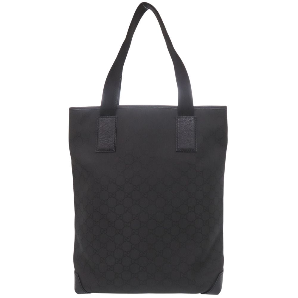 Gucci GG Canvas Nylon Black Tote — view 2