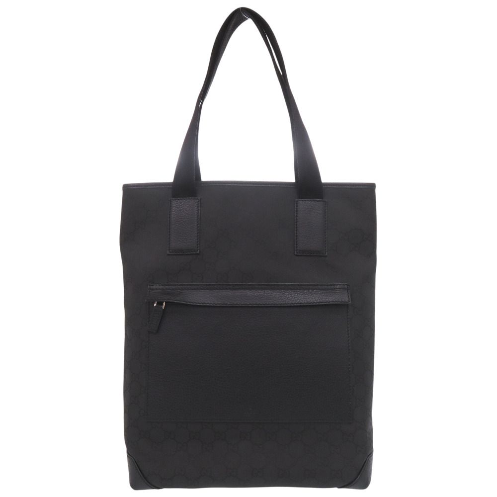 Gucci GG Canvas Nylon Black Tote