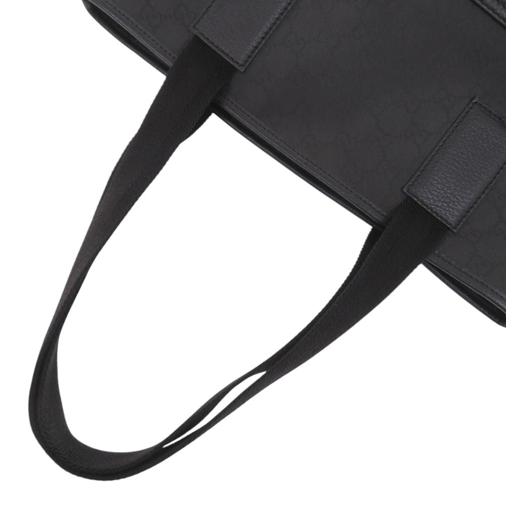 Gucci GG Canvas Nylon Black Tote — view 5