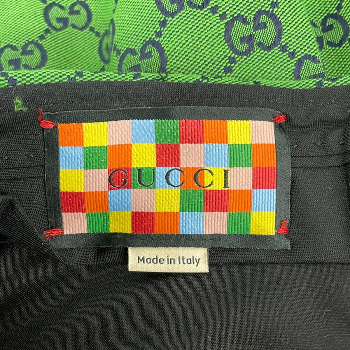 Gucci Shorts S Green Navy GG Pattern 38 — view 3