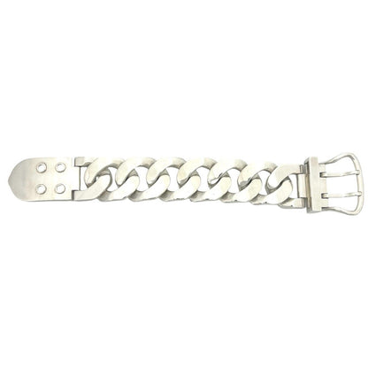 Hermes Boucles Sellier TGM Bracelet 925 Sterling Silver — view 5