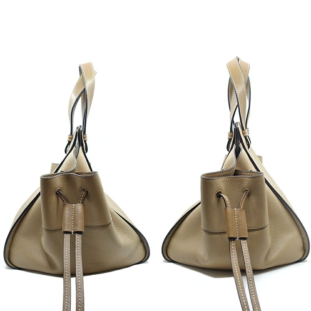 Loewe Hammock Small Greige Two-tone Handbag — view 3