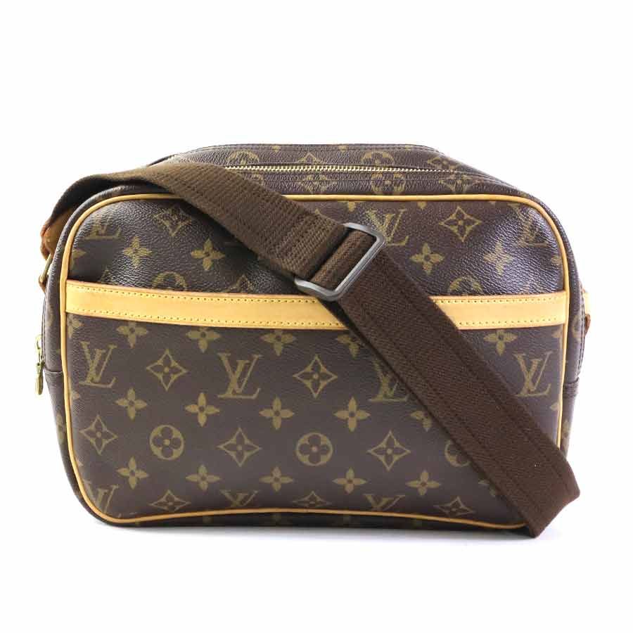 Louis Vuitton Crossbody Shoulder Bag Monogram Reporter PM