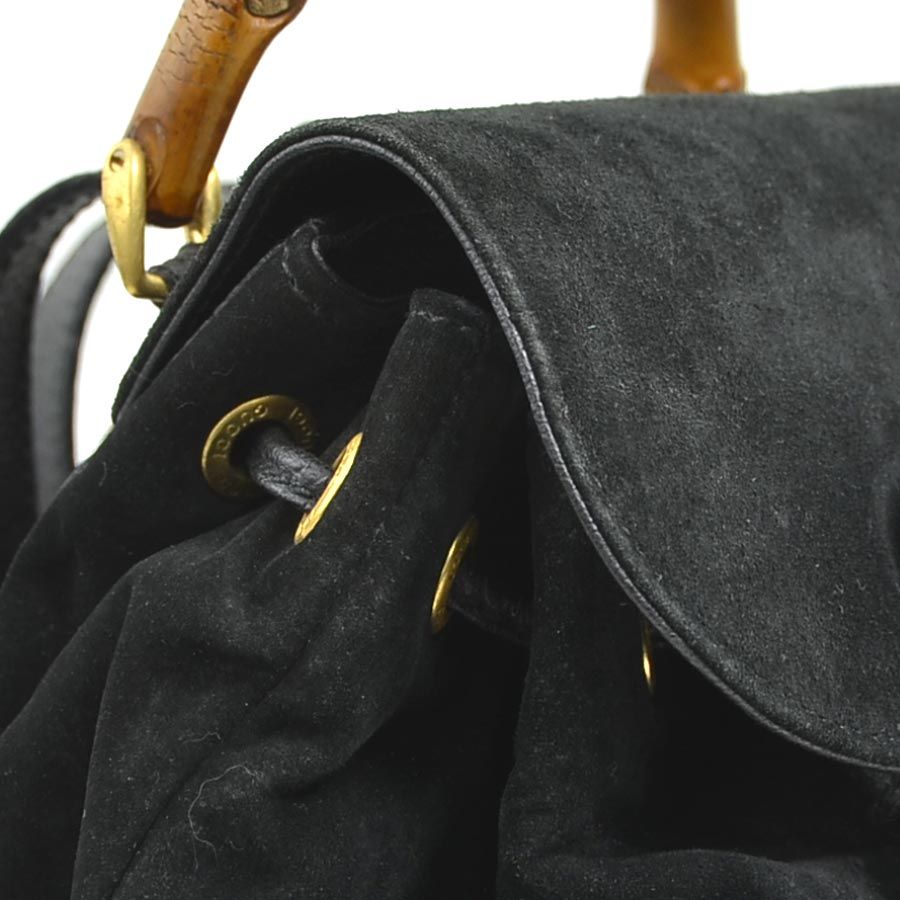 Gucci Backpack Bamboo Black — view 6