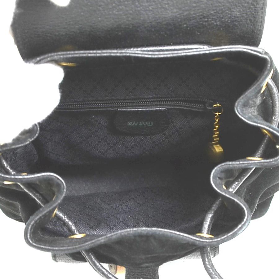 Gucci Backpack Bamboo Black — view 5
