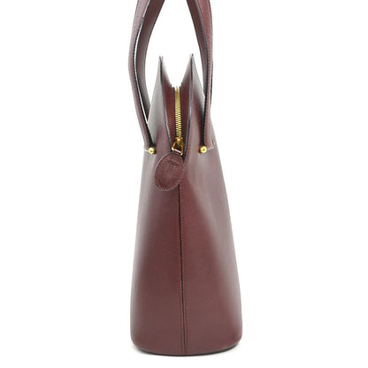 Cartier Handbag Burgundy — view 2