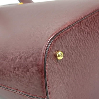 Cartier Handbag Burgundy — view 7