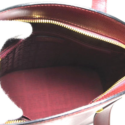 Cartier Handbag Burgundy — view 5