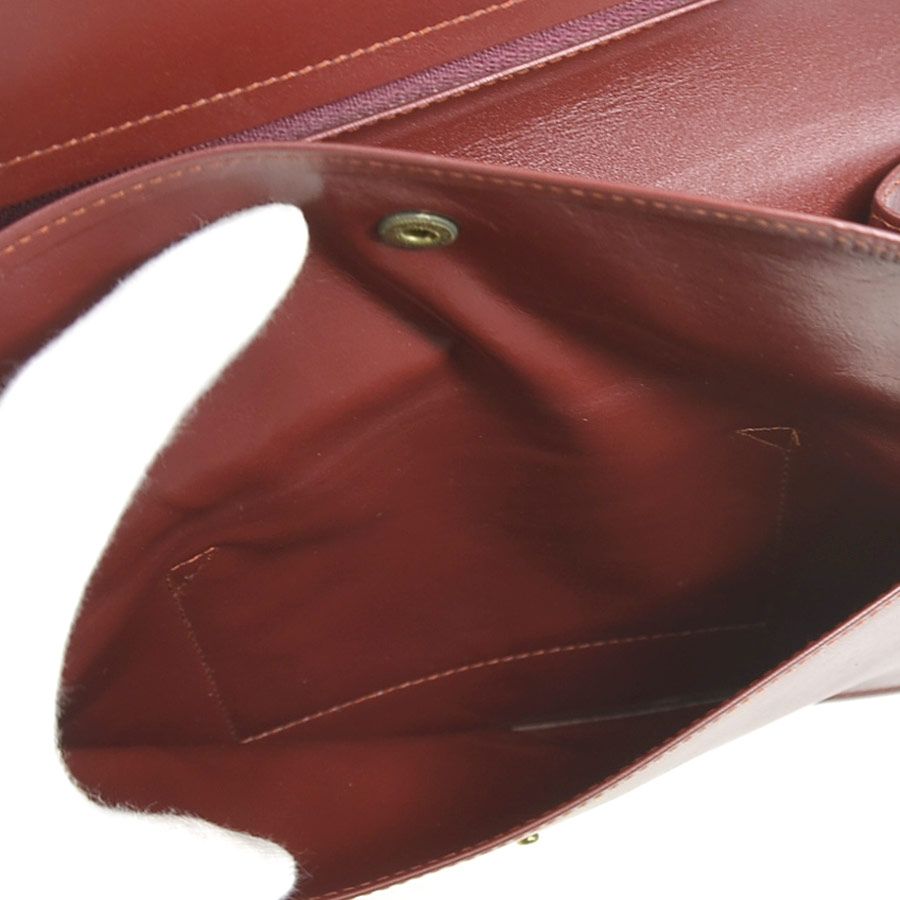 Cartier Clutch Burgundy — view 7