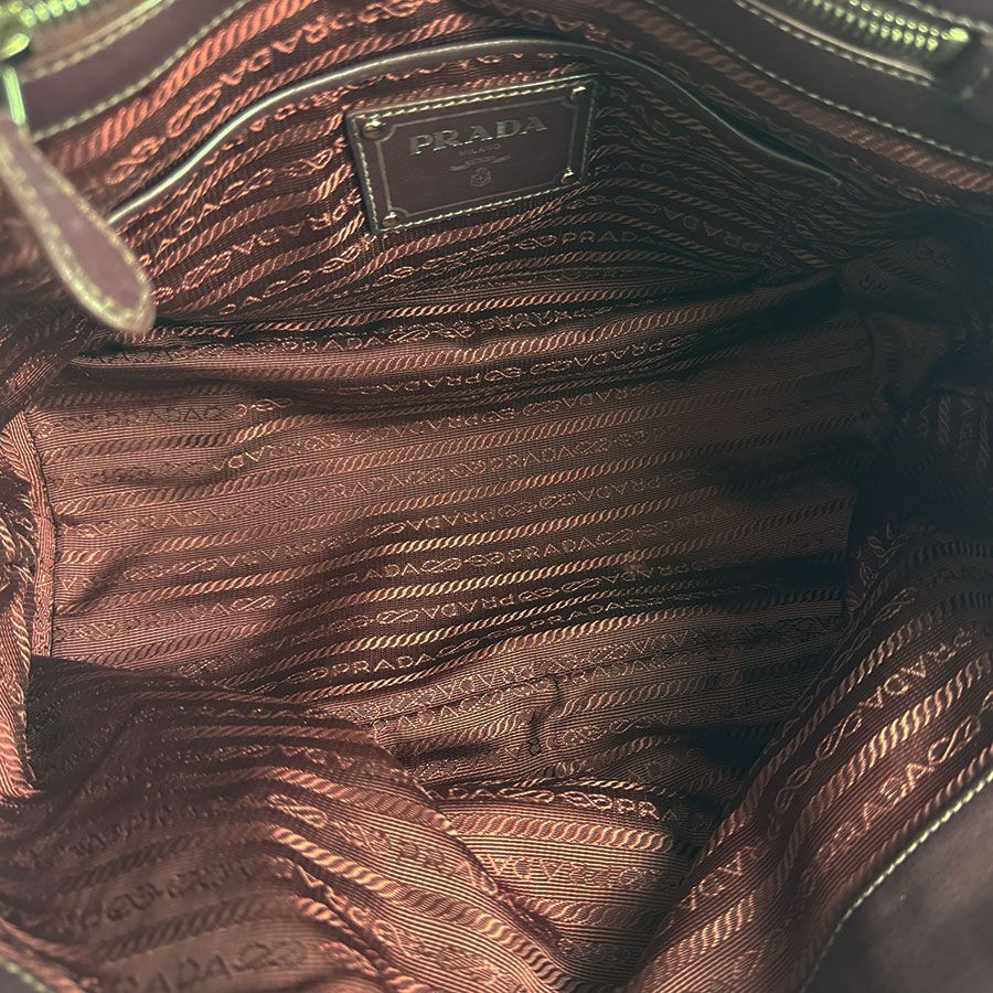 Prada Shoulder Bag Burgundy — view 5